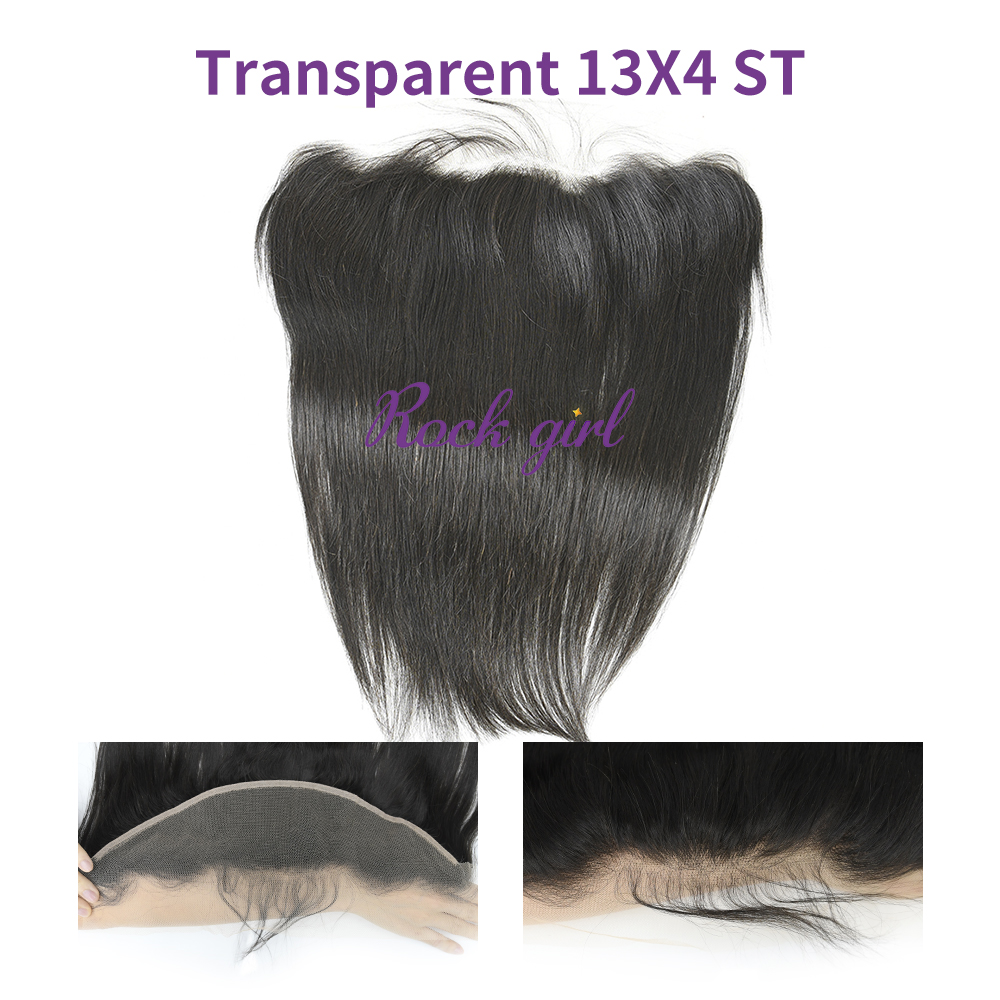 #1b Brazilian Virgin Human Hair 13X4 Lace Frontal Straight