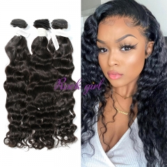 #1b Indian Virgin Human Hair Weft indian curly