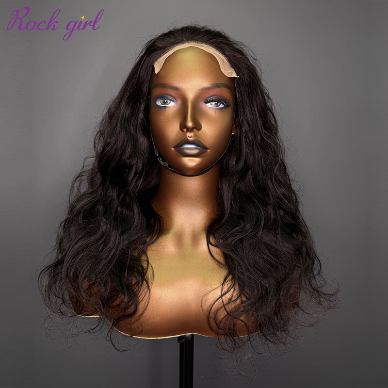 Natural #1b Brazilian Raw Human Hair 4x4 Swiss HD wig Body Wave